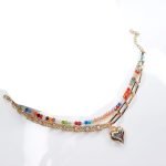 Pulsera Miyukis Acero de Titanio Alta Gama con circonio