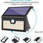 Lámpara solar Plegable con Sensor de Movimiento