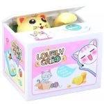 Alcancía Gato Roba Monedas