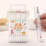 Marcadores doble punta 48 und.