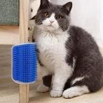 Cepillo Rascador de Masaje Suave para Mascotas