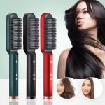 Peine alisador de cabello con iones