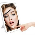Espejo de Maquillaje Táctil con Luz LED