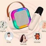 Mini Parlante Karaoke con Micrófono