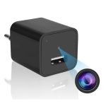 Adaptador de carga rápida con cámara espía